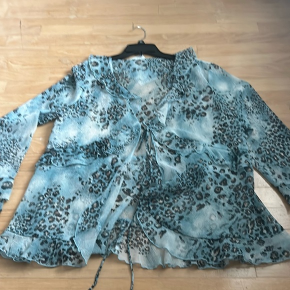 George Simonton Tops - Women’s sheer top